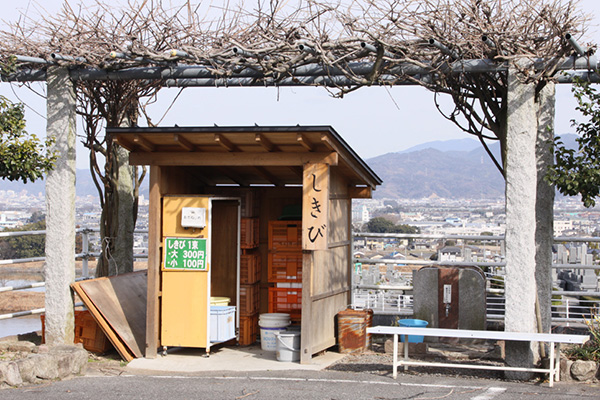 しきび販売所・水汲み場